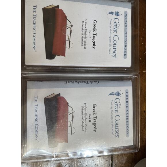 The Great Courses Ancient Greek Civilization Parts I & II Audio CD Set + Guidebo - Picture 1 of 5